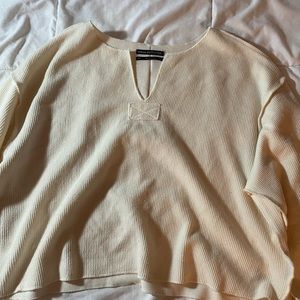 Urban Outfitters Cream Pullover Top/Sweater